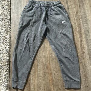 Gray Nike Joggers Large